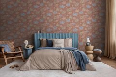 Vliesová tapeta, barevné květy 791471 / Tapety na zeď 79147-1 Nordic Feeling (0,53 x 10,05 m) A.S.Création