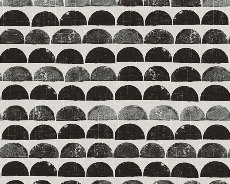 Vliesová tapeta 34244-2 černá grafická / Tapety na zeď 342442 Scandinavian Style (0,53 x 10,05 m) A.S.Création