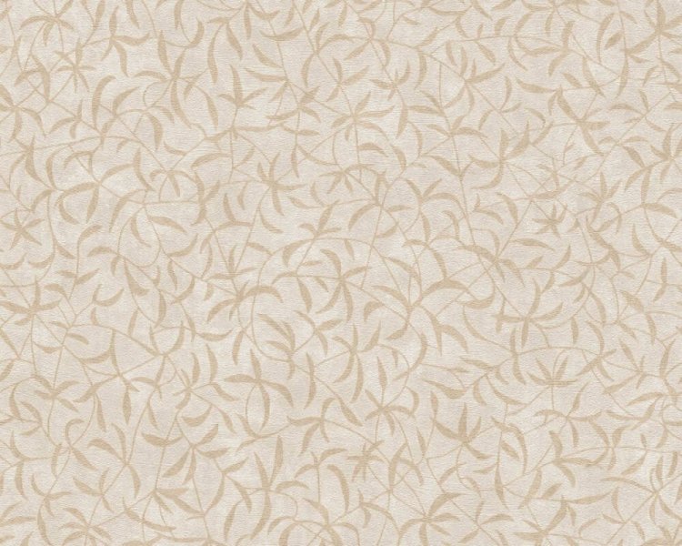 Vliesová tapeta vzor trávy, jemně strukturovaná, krémová, béžová, oranžová 389205 / 38920-5 Tapety na zeď Terra (0,53 x 10,05 m) A.S.Création