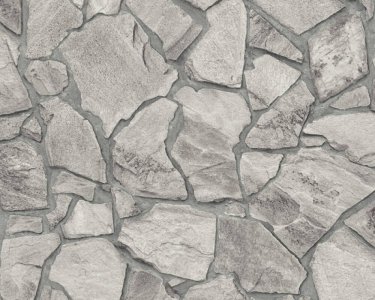 Vliesová tapeta šedé kameny, kamenná stěna 389336 / 3893-36 Tapety na zeď Terra (0,53 x 10,05 m) A.S.Création