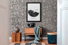 Vliesová tapeta na zeď 389336 - přírodní motiv, šedé kameny, kamenná stěna - tapeta z kolekce Terra od výrobce A.S.Création