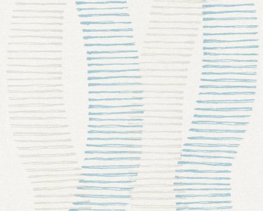 Vliesová tapeta 36758-1 modré vlnky / Vliesové tapety na zeď 367581 Linen Style (0,53 x 10,05 m) A.S.Création