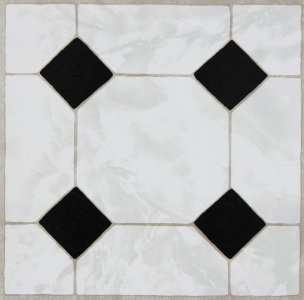 Samolepicí podlahové čtverce PVC mramor ornament (30,5 x 30,5 cm) 2745046 / samolepící vinylové podlahy - PVC dlaždice 274-5046 d-c-fix floor
