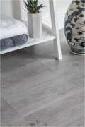 šedé dřevo podlahové PVC čtverce
