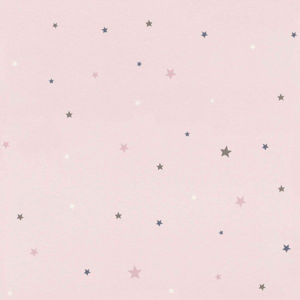 Papírová tapeta 245233 růžová, hvězdičky / Papírové tapety na zeď Aldora 2020 (0,53 x 10,05 m) Rasch