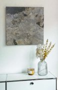 Akustický stěnový panel přírodní kámen, vzor šedá břidlice, každý kus je jedinečný, rozměr 104 x 52 cm z kolekce Modular Wall A.S.Création - DD136722