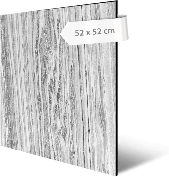 Akustický panel přírodní kámen, vzor mramor, 52 x 52 cm / stěnový obklad Modular Wall 136729 AS Création