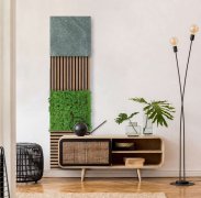Akustický stěnový panel přírodní kámen, vzor břidlice, každý kus je jedinečný, rozměr 52 x 52 cm z kolekce Modular Wall A.S.Création - DD136719