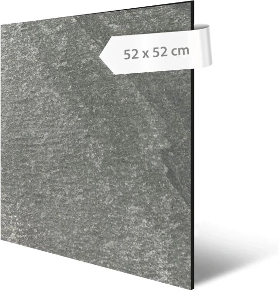 Akustický panel přírodní kámen, vzor břidlice, 52 x 52 cm / stěnový obklad Modular Wall 136719 AS Création