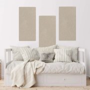 Akustický stěnový panel béžový filc, materiál rPET-plsť, rozměr 104 x 52 cm z kolekce Modular Wall A.S. Création - DD136739