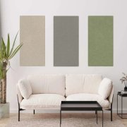 Akustický stěnový panel béžový filc, materiál rPET-plsť, rozměr 104 x 52 cm z kolekce Modular Wall A.S. Création - DD136739