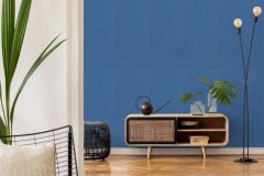 Akustický stěnový panel filc ve oceánově modré barvě, materiál rPET-plsť, rozměr 104 x 52 cm z kolekce Modular Wall A.S. Création - DD136745