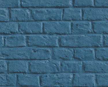 Moderní vliesová tapeta modré cihly 36912-3 / 3D vliesové tapety na zeď cihlová stěna 369123 Metropolitan Stories (0,53 x 10,05 m) A.S.Création