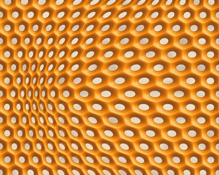 Vliesová tapeta oranžová grafická 32707-4 / 3-D tapety na zeď 327074 Harmony in Motion by Mac Stopa AS (0,53 x 10,05 m) A.S.Création