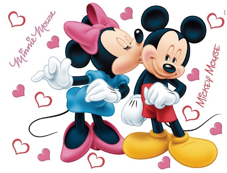Samolepicí dekorace Mickey mouse AGF00882 (65 x 85 cm) AG Design