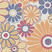 Vliesová tapeta retro, květy - barevná 395354 / Tapety na zeď 39535-4 Retro Chic (0,53 x 10,05 m) A.S.Création