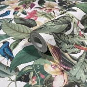 Vliesová tapeta barevné květy 0,53 x 10,05 m / Tapety na zeď Mona 81686 Marburg