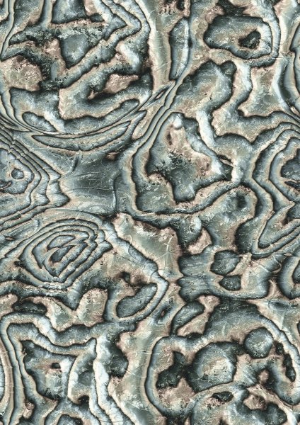 Vliesová tapeta, modro-béžový mramor, abstrakt 0,53 x 10,05 m / Tapety na zeď Mona 81691 Marburg