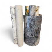 Samolepicí velkoformátový panel XXL MAR001 - šedý beton o rozměru 120 x 280 cm