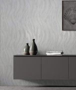 Vliesová tapeta jednobarevná šedé vlnky 0,53 x 10,05 m / Tapety na zeď Mona 82474 Marburg