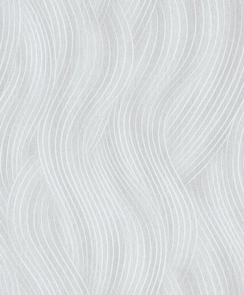 Vliesová tapeta šedé vlnky 0,53 x 10,05 m / Tapety na zeď Mona 82474 Marburg