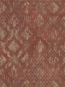 Vliesová tapeta 786723 s orientálním ornamentálním vzorem a hladkým texturovaným povrchem – kombinace barev červená, zlatá, metalická - kolekce Hot Spots německého výrobce A.S.Création