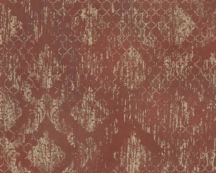 Vliesová tapeta s orientálním ornamentálním vzorem barva červená, zlatá 786723 / tapety na zeď 78672-3 Hot Spots (0,53 x 10,05 m) A.S.Création