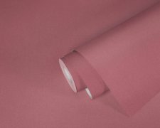 Růžová vliesová tapeta 377025 s povrchem, který imituje jutu. Jednobarevná vliesová tapeta z kolekce Architects Paper - Jungle Chic