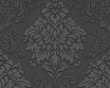 Vliesová tapeta barokní šedá tmavá 36898-4 / 3D vliesové tapety na zeď 368984 Metropolitan Stories (0,53 x 10,05 m) A.S.Création
