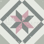 samolepicí dekorace růžové azulejos 3