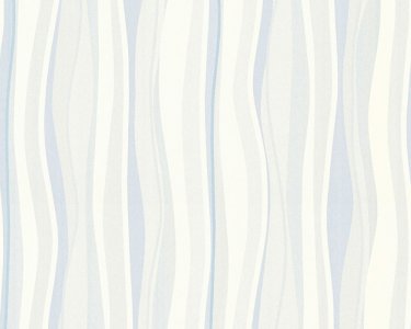 Vliesová tapeta 34275-1 modré pruhy vlnky / Tapety na zeď 342751 X-Ray (0,53 x 10,05 m) A.S.Création
