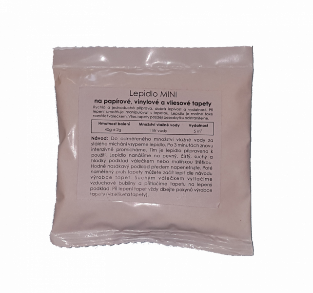 Lepidlo Speciál mini / na jednu roli tapety / 40 g / IMPOL Trade