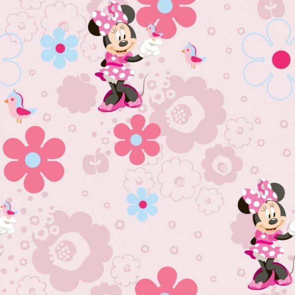Dětská papírová tapeta Disney Mickey Mouse D72199 (0,53 x 10,05 m) Decofun