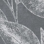 Vliesová tapeta ve stylu malby - listy, přírodní motiv - kombinace více odstínů černé barvy s metalickými odlesky. Vliesová tapeta od A.S.Création