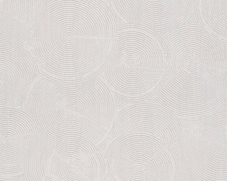 Vliesová tapeta 3D imitace sádrové omítky, štuku, kovový efekt, šedá, bílá 379001 / Tapety na zeď 37900-1 Metropolitan Stories 2 (0,53 x 10,05 m) A.S.Création