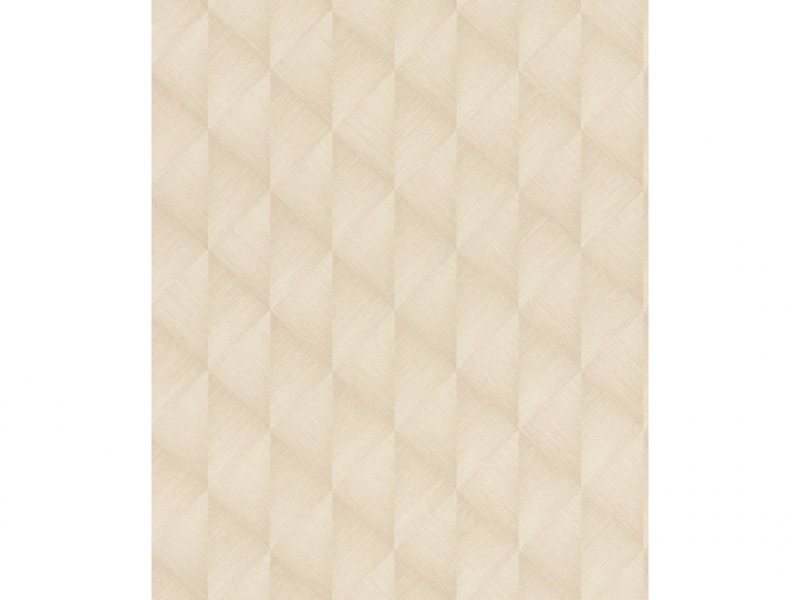 Vliesová 3D tapeta 687927 geometrická béžovo-krémová / Tapety na zeď Tropical House (0,53 x 10,05 m) Rasch