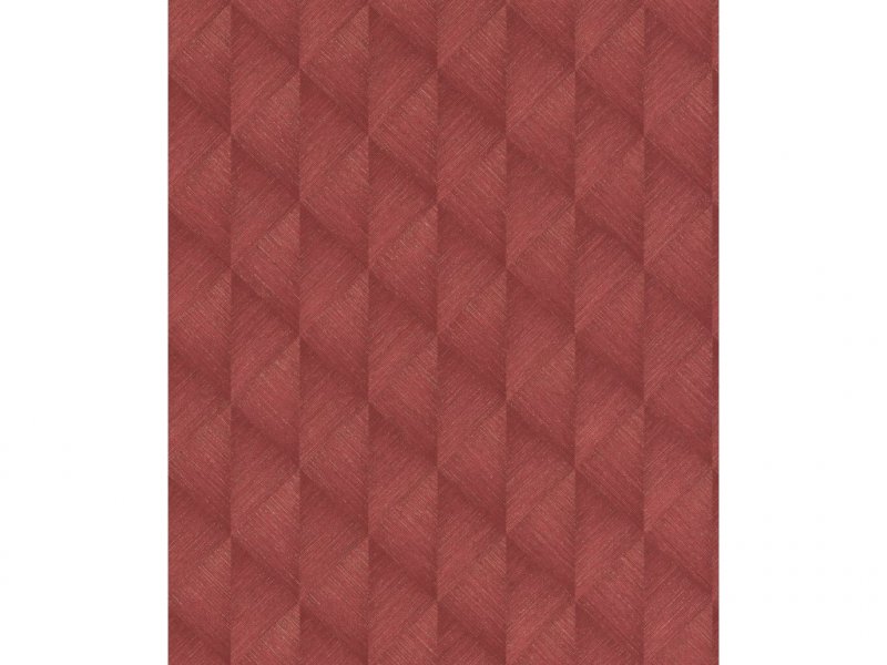 Vliesová 3D tapeta 687965 geometrická červená, bordó, zlatá / Tapety na zeď Tropical House (0,53 x 10,05 m) Rasch
