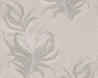 Vliesová tapeta přírodní motiv, krémová, šedá 380092 / Tapety na zeď 38009-2 Mata Hari (0,53 x 10,05 m) A.S.Création