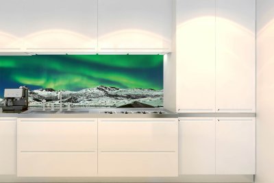 Samolepicí fototapeta na kuchyňskou linku Aurora  KI-180-139 / Fototapety do kuchyně Dimex (180 x 60 cm)