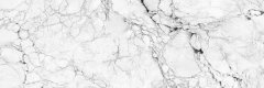 Samolepicí fototapeta na kuchyňskou linku Bílo-šedý mramor KI-180-156 / Fototapety do kuchyně Dimex (180 x 60 cm)