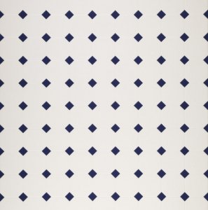 Stěnový obklad Ceramics bílá, modrá imitace kachličky 270-0154 šířka 67,5 cm, metráž / vinylový koupelnový a kuchyňský stěnový obklad 2700154 D-c-fix