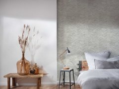 Vliesová 3D tapeta etno, grafická šedá, bílá 383094 / Tapety na zeď 38309-4 Geo Effect (0,53 x 10,05 m) A.S.Création