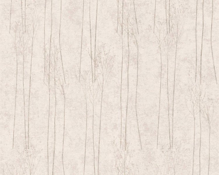 Vliesová tapeta přírodní vzor ve skandinávském stylu, šedá, béžová 386142 / Tapety na zeď 38614-2 Hygge 2 (0,53 x 10,05 m) A.S.Création