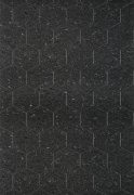 Stěnový obklad Ceramics černý hexagon 270-0179 šířka 67,5 cm, metráž / do kuchyně, koupelny vinylová tapeta na metry 2700179 D-c-fix