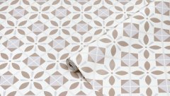 Stěnový obklad Ceramics orientální prvky 270-0183 šířka 67,5 cm, metráž / do kuchyně, koupelny vinylová tapeta na metry 2700183 D-c-fix