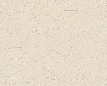 Vliesová tapeta s grafickým 3D motivem přírody – béžová, krémová, bílá 399342 / Tapety na zeď 39934-2 Life Forever (0,53 x 10,05 m) A.S.Création