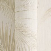 Vliesová tapeta s palmovými listy v jemných barvách – krémová, béžová, hnědá 399801 - kolekce MICHALSKY 6 - německý výrobce A.S.Création