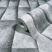 Vliesová tapeta šedá - grafická, beton, stěrka MA981649 / Tapety na zeď Mona (0,53 x 10,05 m) Marburg