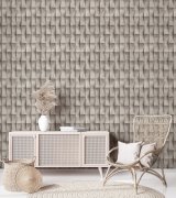 Vliesová tapeta šedá - grafická, beton, stěrka MA981650 / Tapety na zeď Mona (0,53 x 10,05 m) Marburg