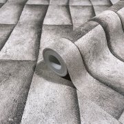Vliesová tapeta šedá - grafická, beton, stěrka MA981650 / Tapety na zeď Mona (0,53 x 10,05 m) Marburg